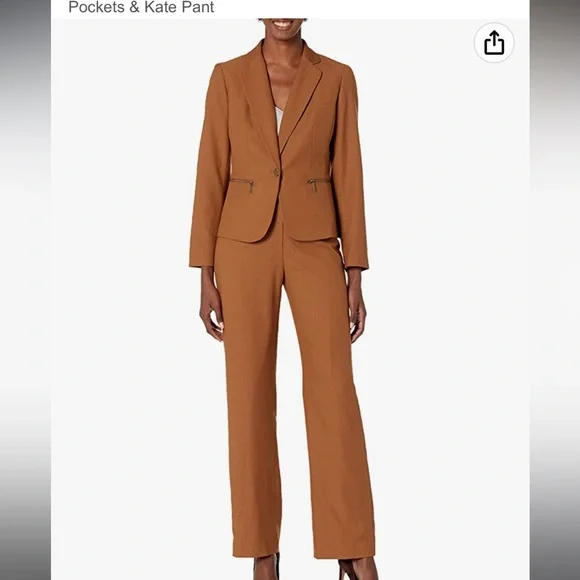 Le Suit Brown Blazer & Suit Jacket - Picture 1 of 6